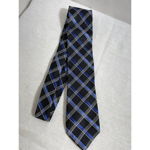 Lot of 4 Men Tie Kenneth Cole Tongue Tied Bert Pulitzer Pronto Uomo Silk Fabric - Picture 11 of 13